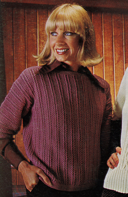 Lady's Patterned Garment