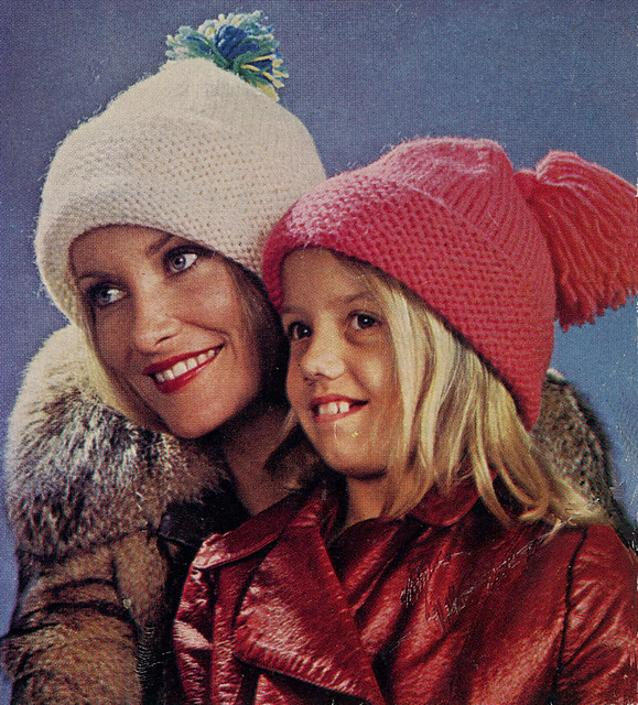 Cap with Garter Stitch Border