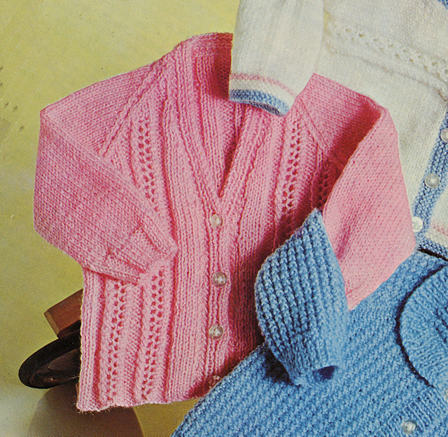 Pink Cardigan
