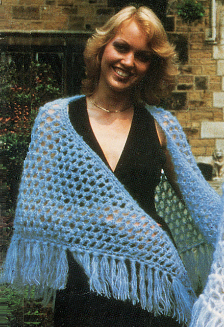 Blue Shawl
