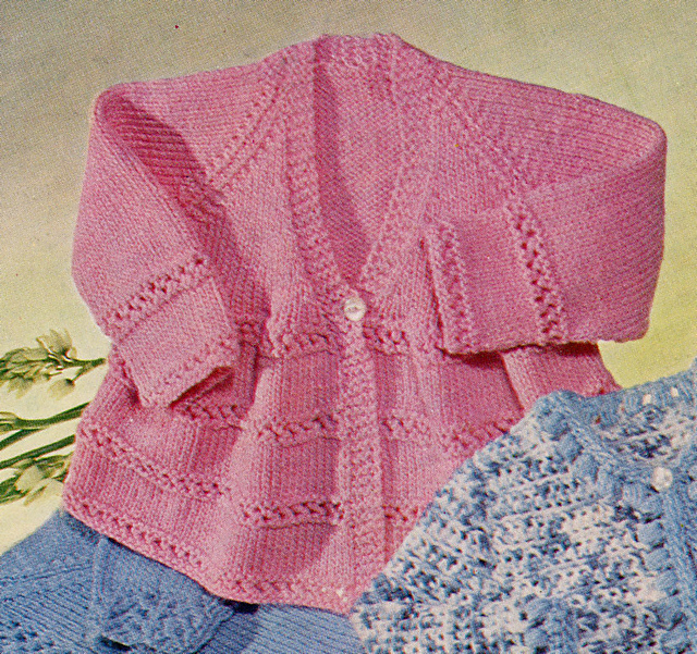 Pink Knitted Coat