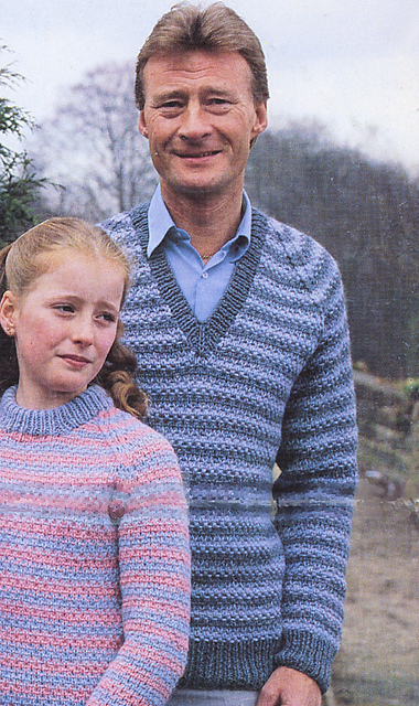 V Neck Family Sweater