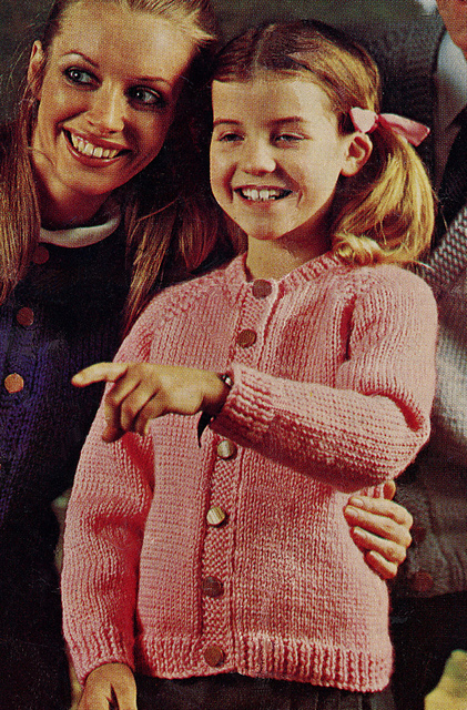 Child and Teen's High Neck Cardigan