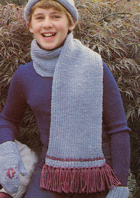 Children's Set: Scarf