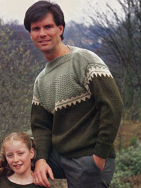 Double Knitting Slash Neck Sweater