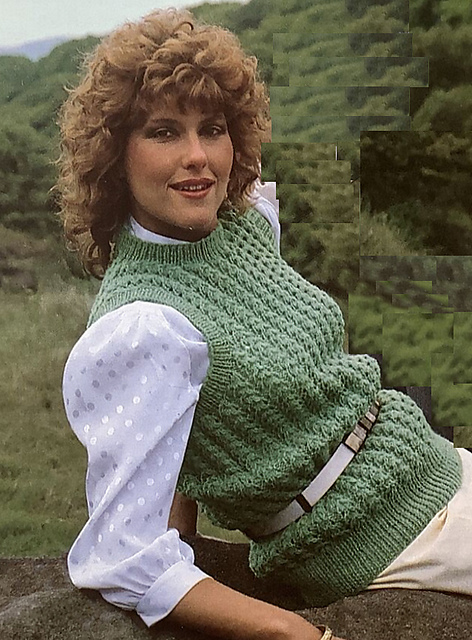 Girl's Lacy Slipover