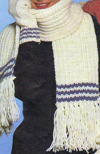 Striped Set: Scarf