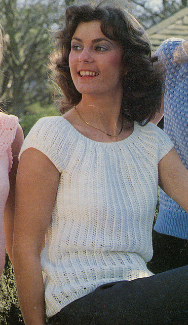 Lacy Rib Top