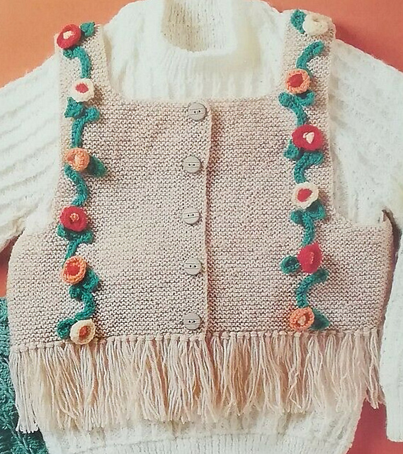 4 Ply Cropped Waistcoat
