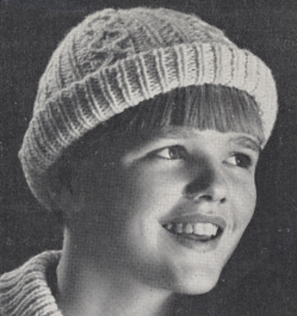 Aran Sweater and Cap - Cap