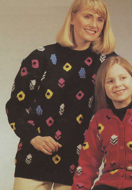Sweater with Allsorts Motifs