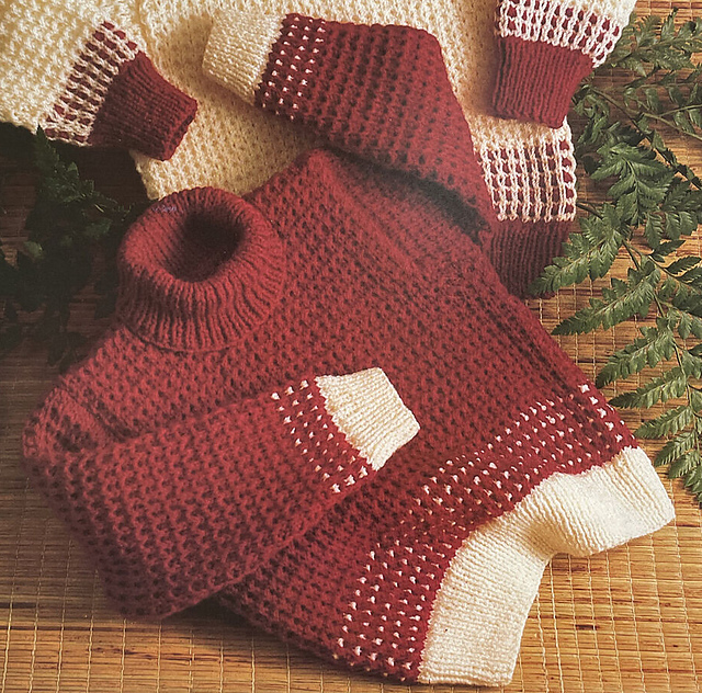 Toddlers Polo Neck Sweater