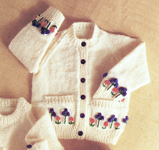Crew Neck Cardigan