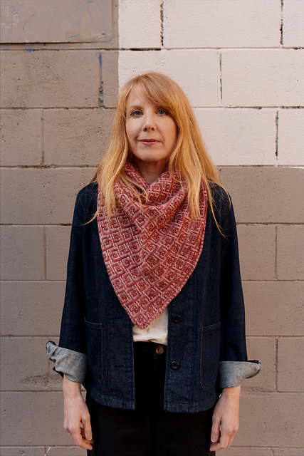 Suddenly Rose Shawl