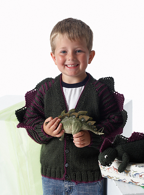 Dinosaur Set - Cardigan