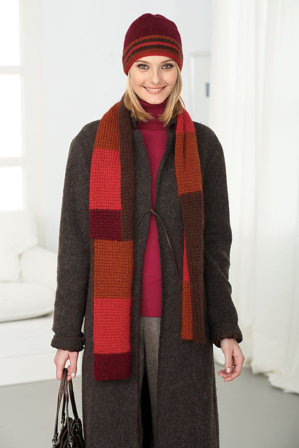 Color Block Scarf