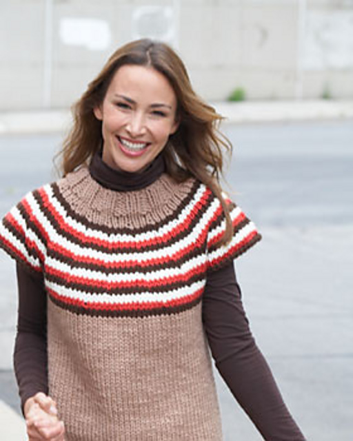 Striped Yoke Pullover (adult)