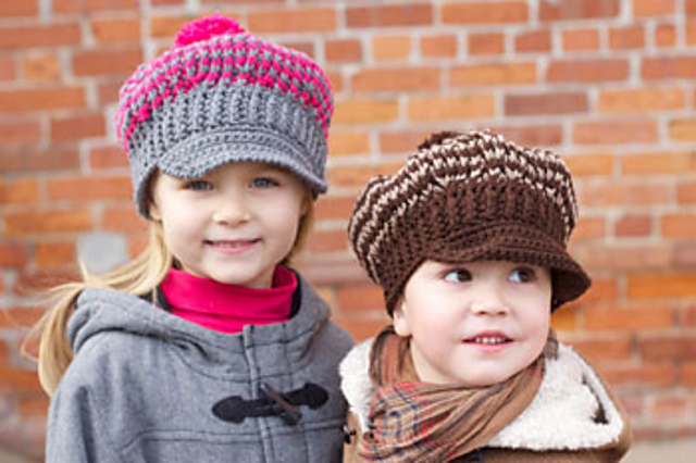 Newsboy's and Girl's Caps