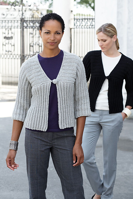 Directional Ribs Cardigan