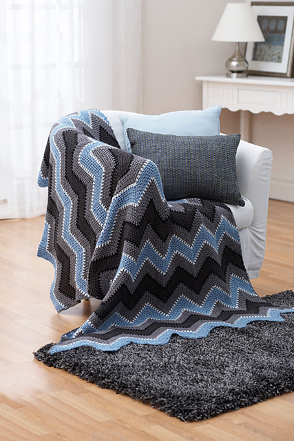 Winter - Zig Zag Afghan
