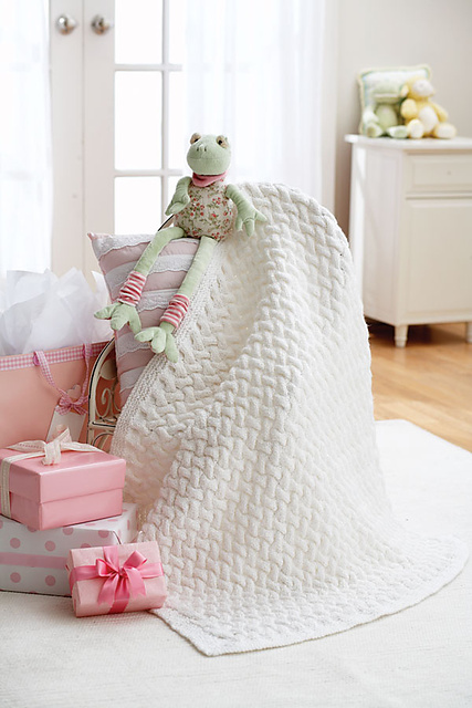 Cozy Cable Blanket