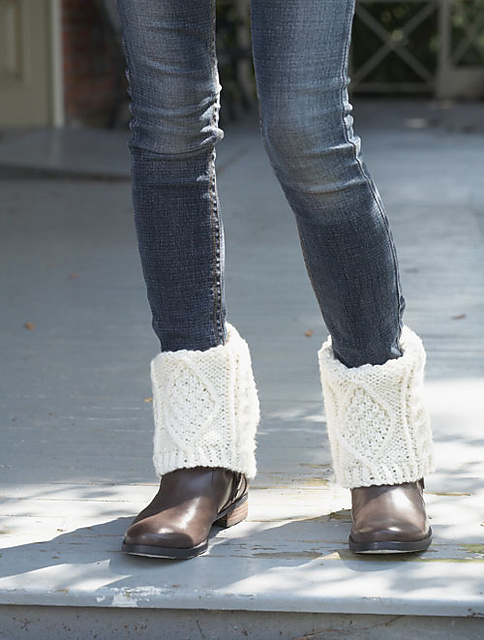 Boyfriend's Cable Boot Toppers