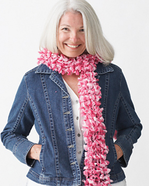 Ruffle Scarf #5437