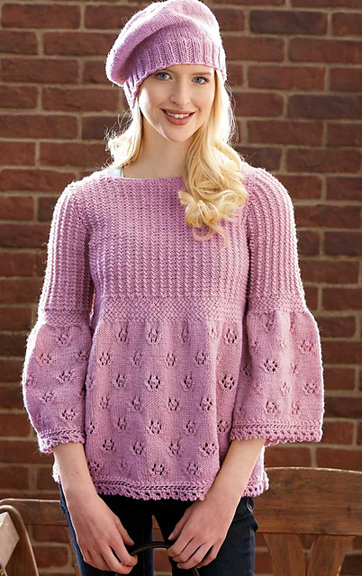 Pretty in Pink Beret