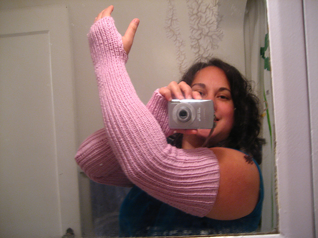 Fingerless Long Gloves