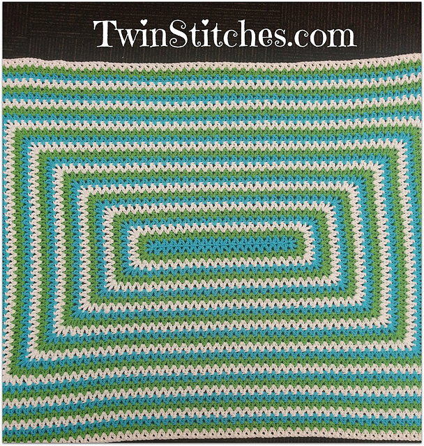 Wobbly Rectangles Blanket