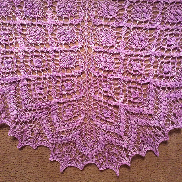 Birds Nest Shawl