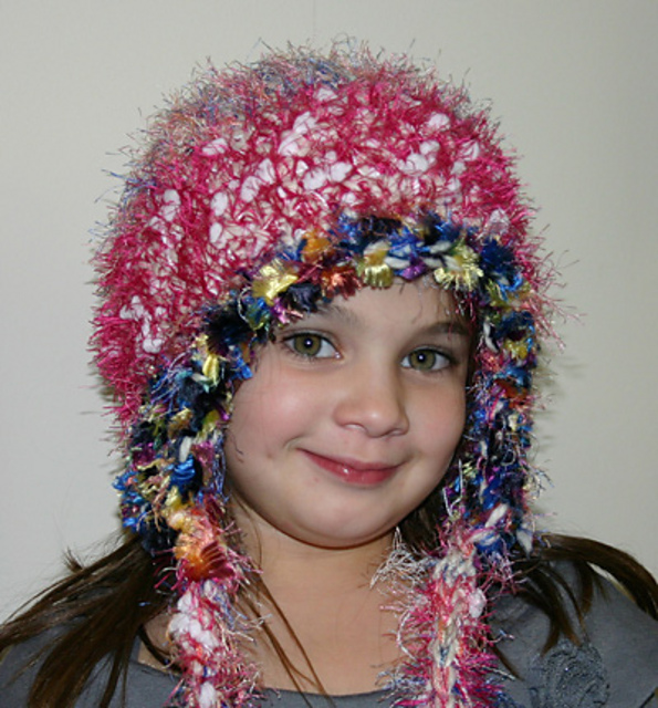 Crochet Snow Princess Hat