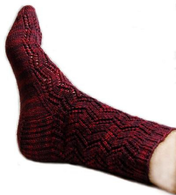 Ladder Lace Socks