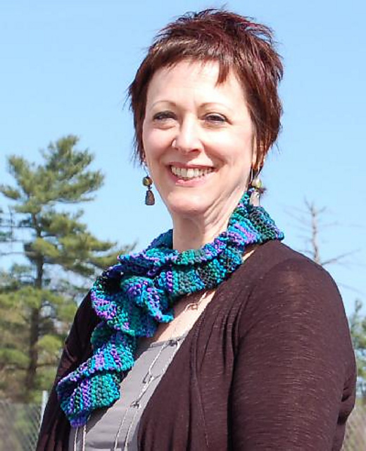 Ruffled Manhattan Scarf
