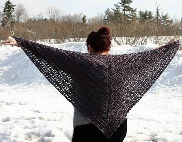 Winter Elegance Shawl