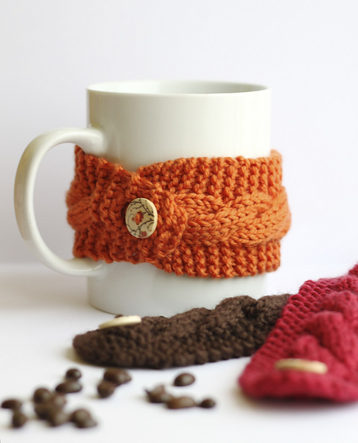 Cable Cup Cosy