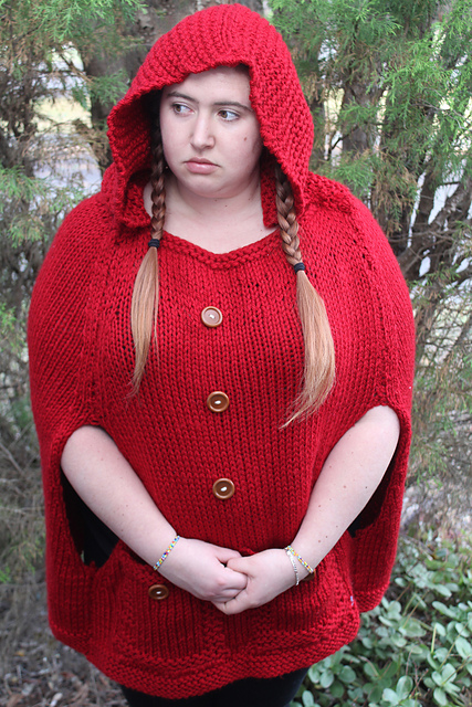 Red Riding Hood Poncho