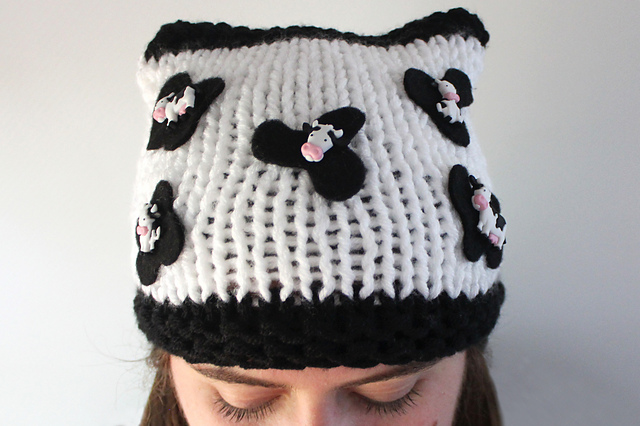 Cow Beanie
