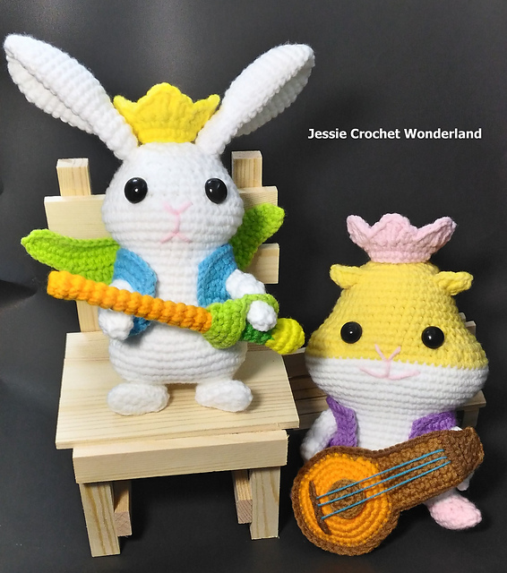 Prince Bunny and Guinea Pig
