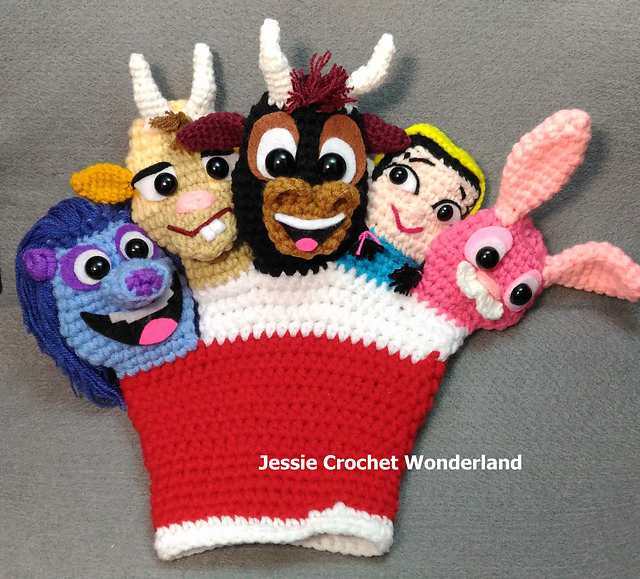 Ferdinand the Bull hand puppet