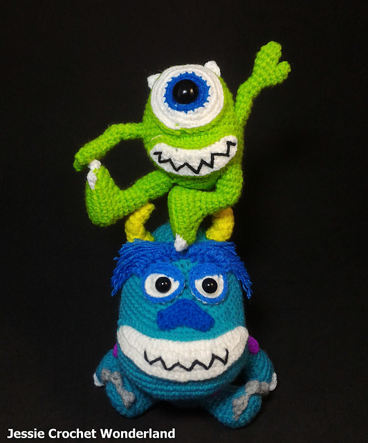 Monsters James and Mike