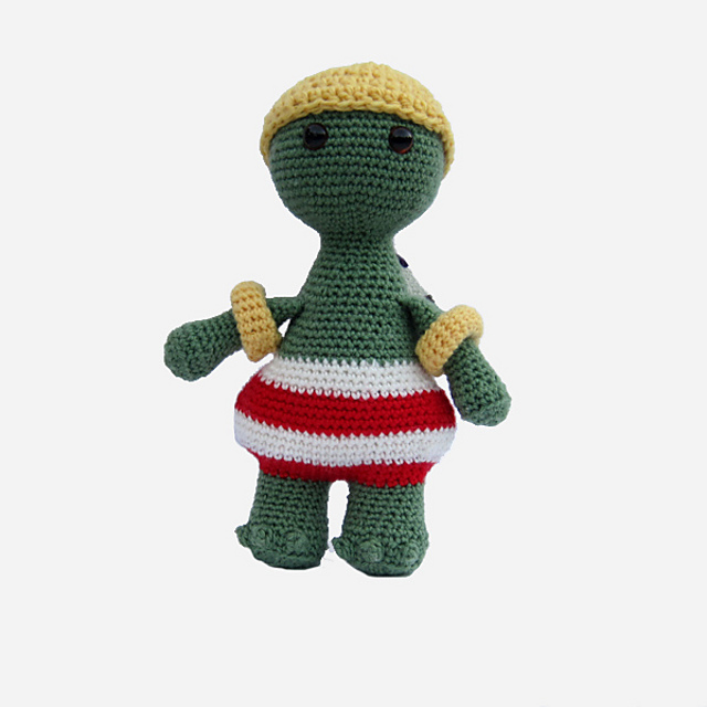 Amigurumi Beach Turtle