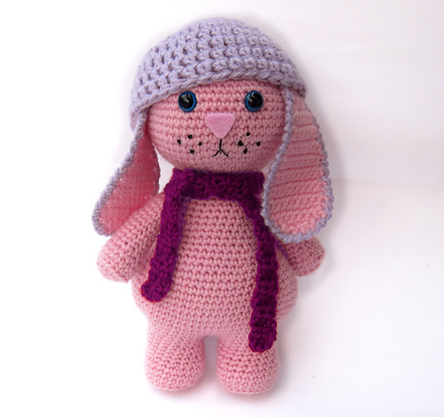 Winter Bunny Rabbit Amigurumi