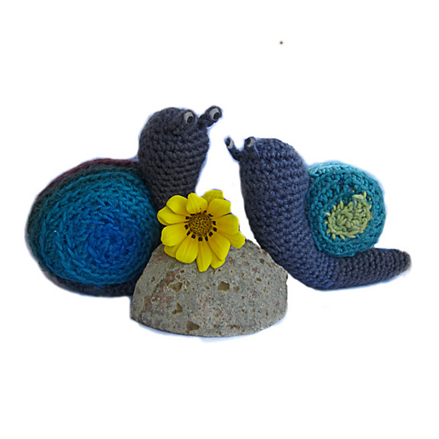 Swirly 'The Unbreakable' Snail Escargot Amigurumi