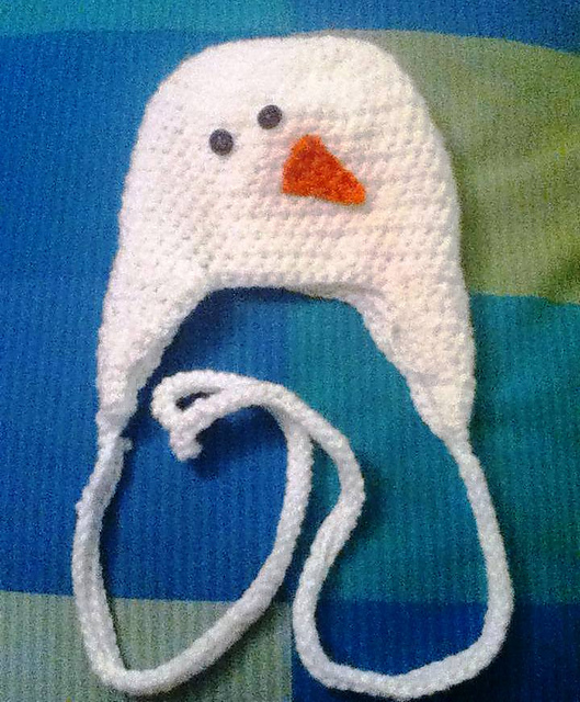 Kids snowman hat