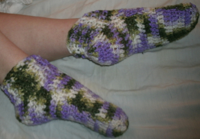 Quick and Easy Slipper Socks