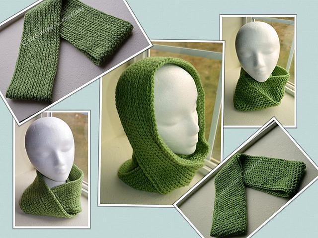 Knit Look Scarf