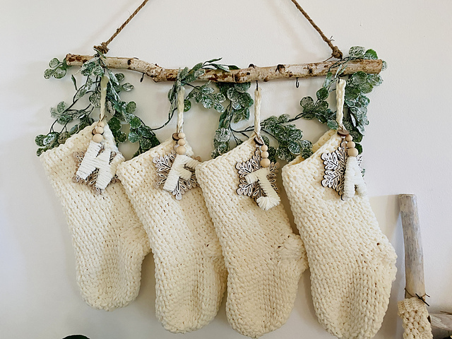 Chunky Christmas Stocking