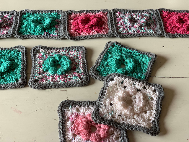 Crochet Flower Granny Square