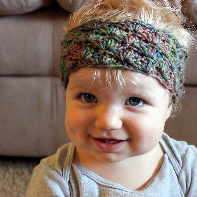 Simple Shells Toddler Headband